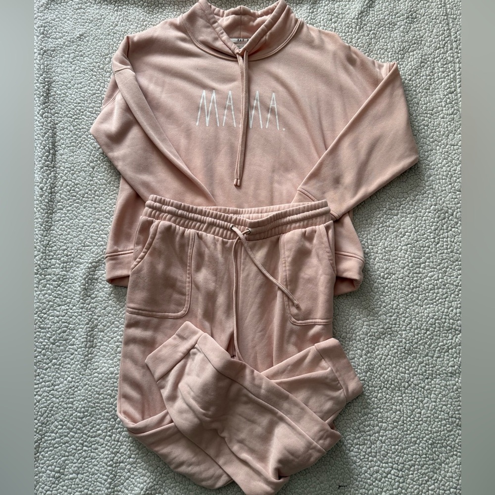 Rae Dunn Blush Lounge Set